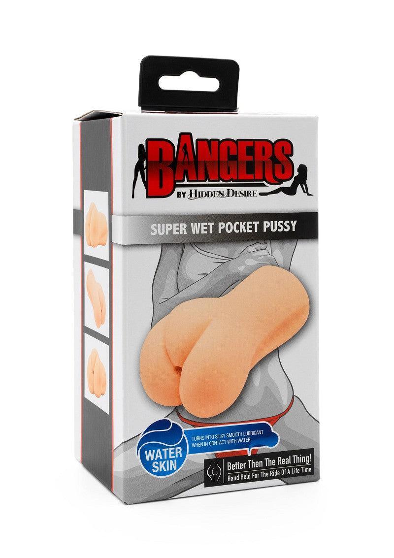 Bangers Super Wet Pocket Pussy by Hidden Desire - Happytoys Sexshop: Toys for Feeling Happy & Easy 😊 - Discreet geleverd