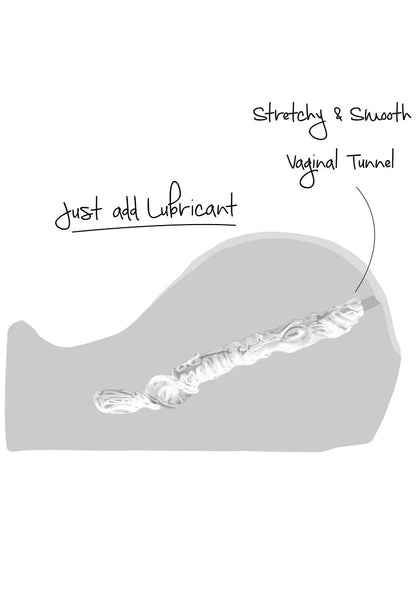 See-Through Fuckable Pussy Masturbator by Hidden Desire Bangers - Happytoys Sexshop: Toys for Feeling Happy & Easy 😊 - Discreet geleverd