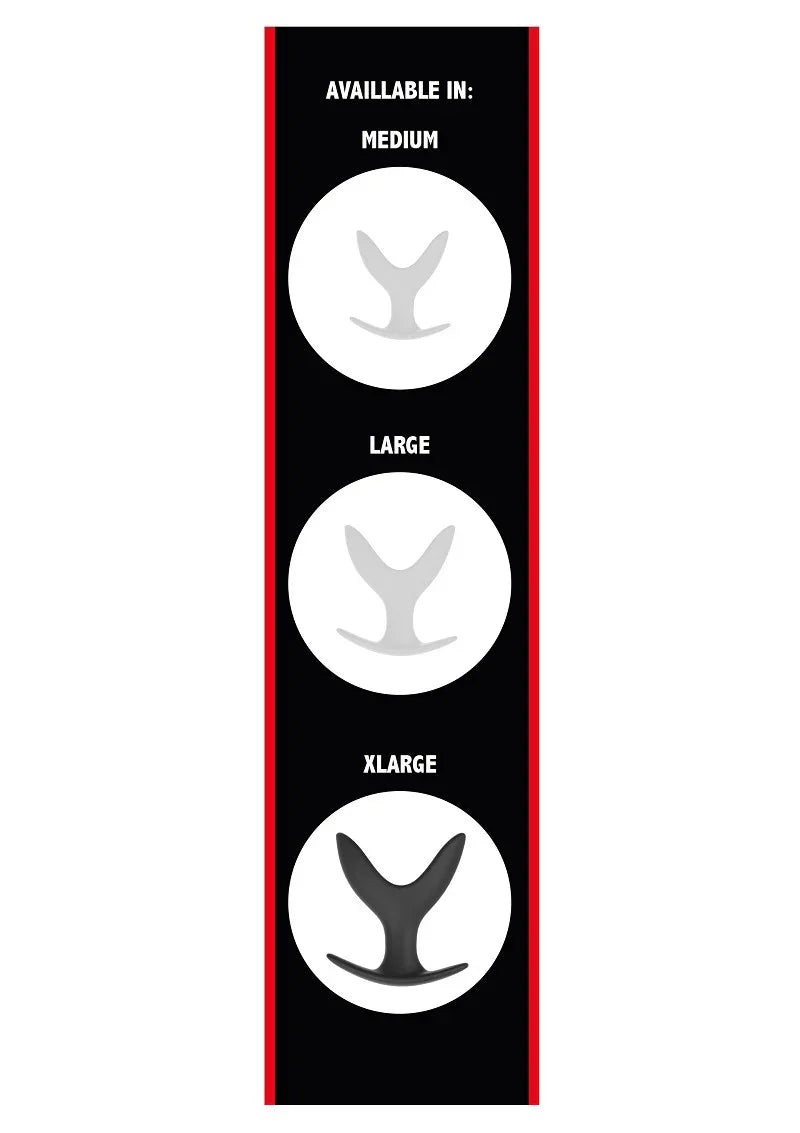 ♂ ♀ Hidden Desire Extreme Anchor Plug XLarge - Happytoys Sexshop: Toys for Feeling Happy & Easy 😊 - Discreet geleverd