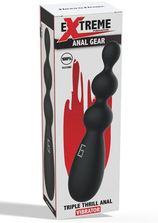 Extreme Triple Thrill Anal Vibrator by Hidden Desire - Happytoys Sexshop: Toys for Feeling Happy & Easy 😊 - Discreet geleverd