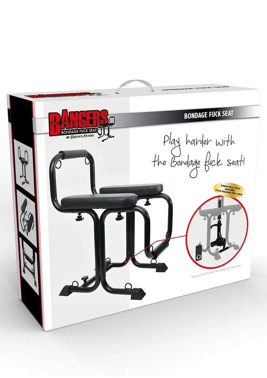 Bangers Fuck Machines Bondage Fuck Seat by Hidden Desire - Happytoys Sexshop: Toys for Feeling Happy & Easy 😊 - Discreet geleverd