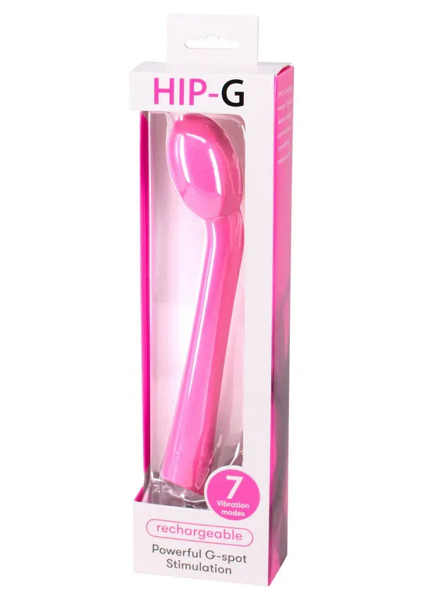 Hip-G Vibrator Pink by Seven Creations - Happytoys Sexshop: Toys for Feeling Happy & Easy 😊 - Discreet geleverd