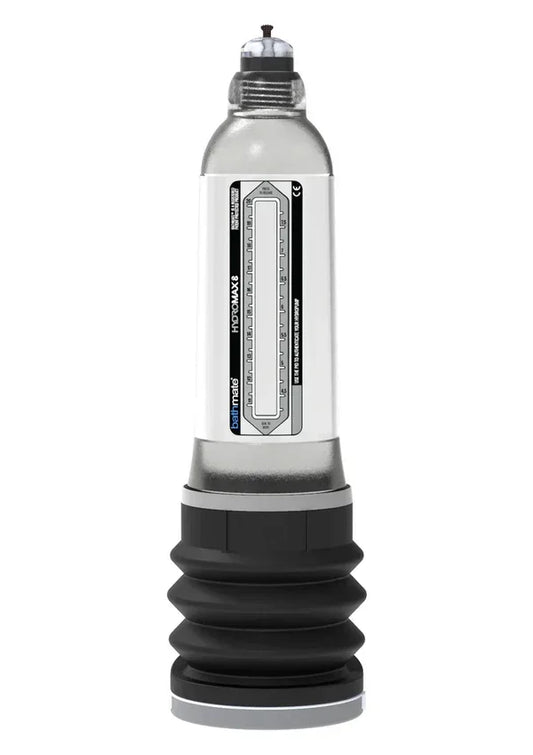 HydroMax 8 clear by Bathmate - Happytoys Sexshop: Toys for Feeling Happy & Easy 😊 - Discreet geleverd