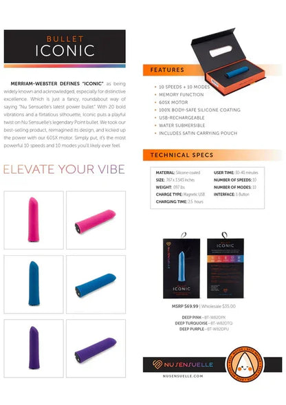 Iconic Bullet by NuSensuelle