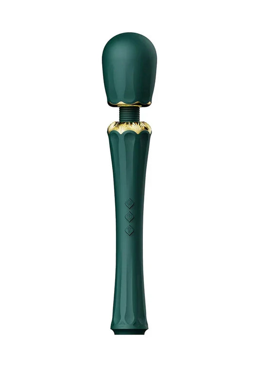 Kyro Wand Vibrator (Green) by Zalo - Happytoys Sexshop: Toys for Feeling Happy & Easy 😊 - Discreet geleverd