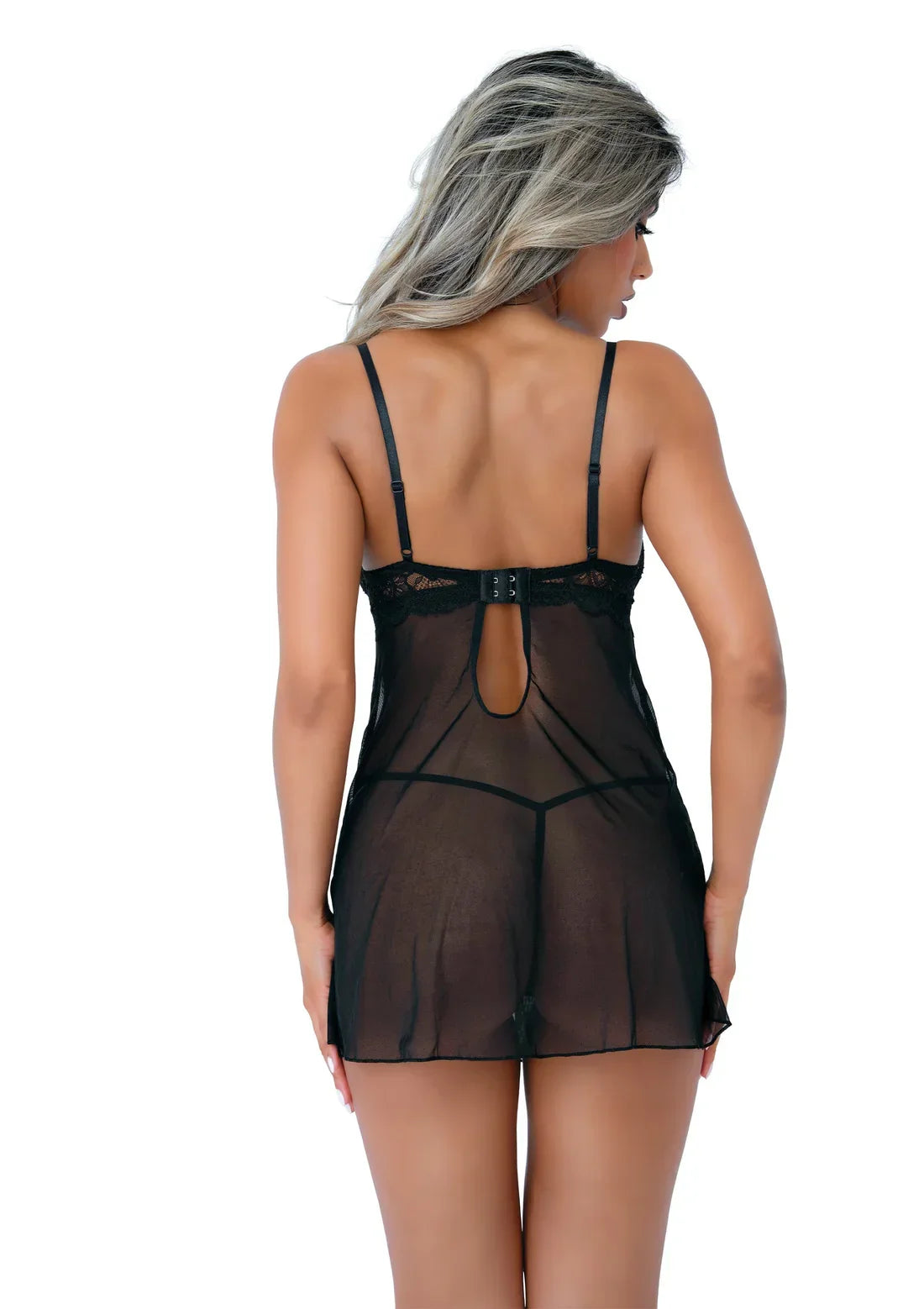 Lace Babydoll and String by Daring Intimates - Happytoys Sexshop: Toys for Feeling Happy & Easy 😊 - Discreet geleverd