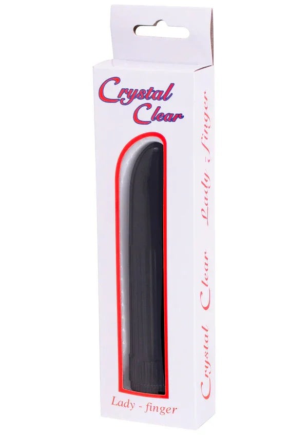 Ladyfinger Mini Vibrator Black by Seven Creations - Happytoys Sexshop: Toys for Feeling Happy & Easy 😊 - Discreet geleverd