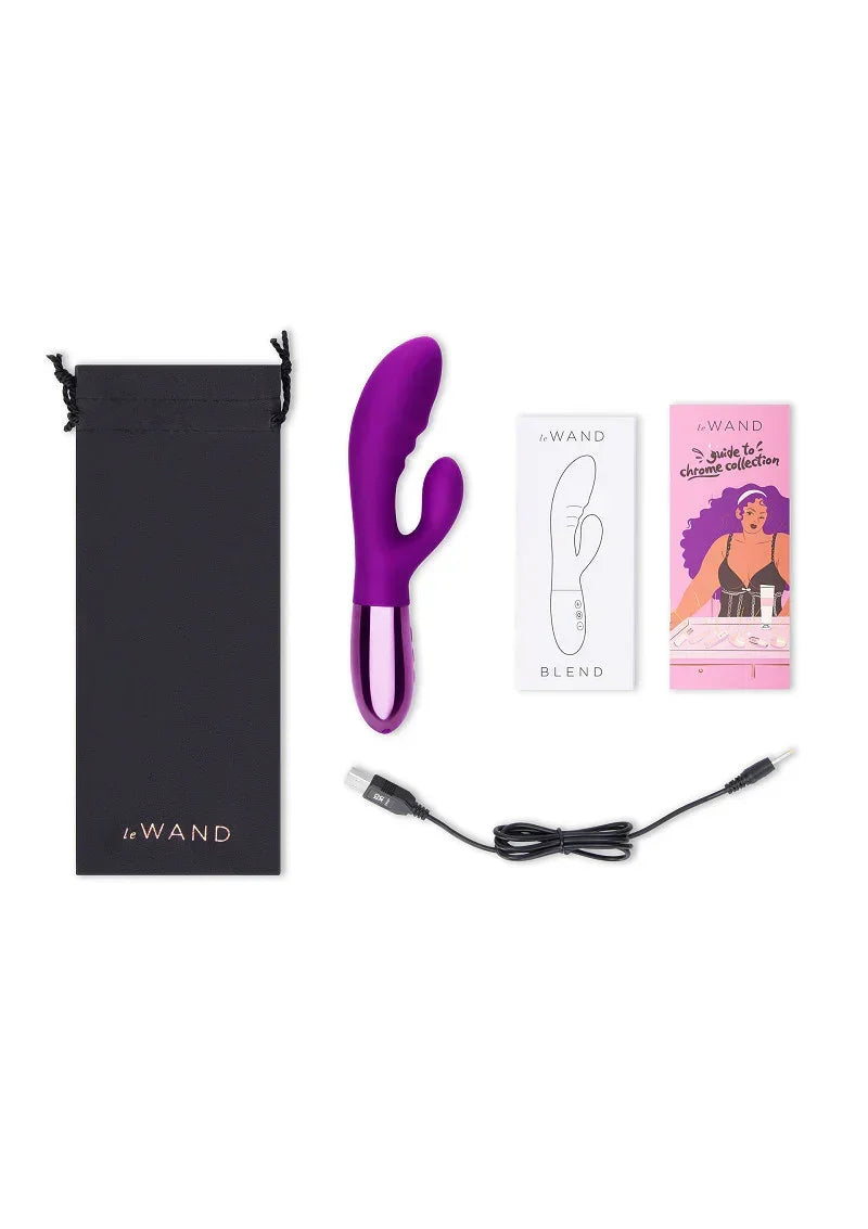 LeWandChromeBlend_paars_7 @ Happytoys Sexshop: online sex shop for Feeling Happy & Easy 😊 the erotic store owned by a woman