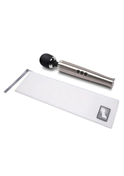 LeWandDieCastRechargeableVibratingMassager_silver_6 @ Happytoys Sexshop: online sex shop for Feeling Happy & Easy 😊 the erotic store owned by a woman