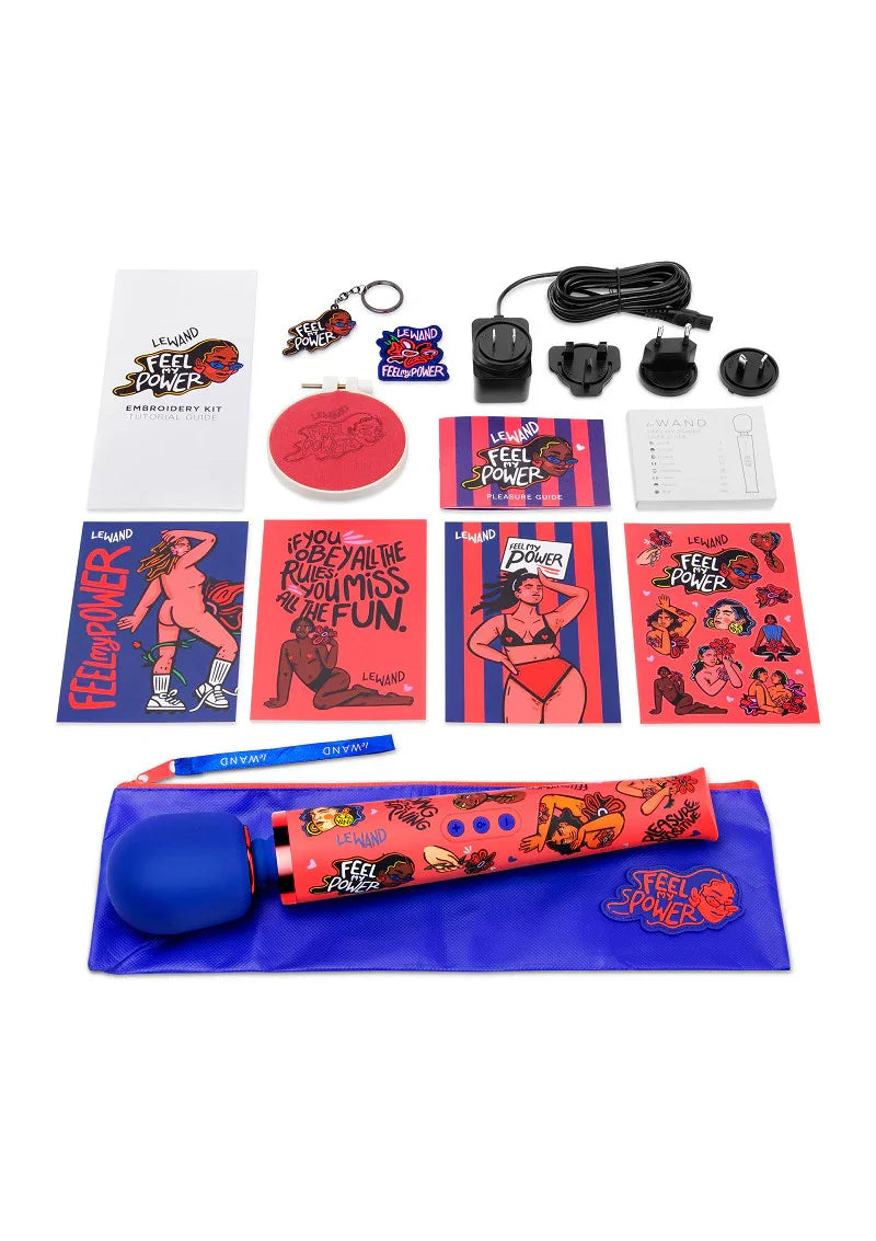 ♀ Le Wand Feel My Power Limited Edition - Happytoys Sexshop: Toys for Feeling Happy & Easy 😊 - Discreet geleverd