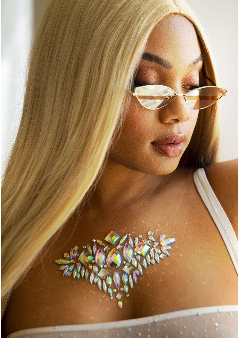 Leg Avenue Aura body jewels sticker - Happytoys Sexshop: Toys for Feeling Happy & Easy 😊 - Discreet geleverd