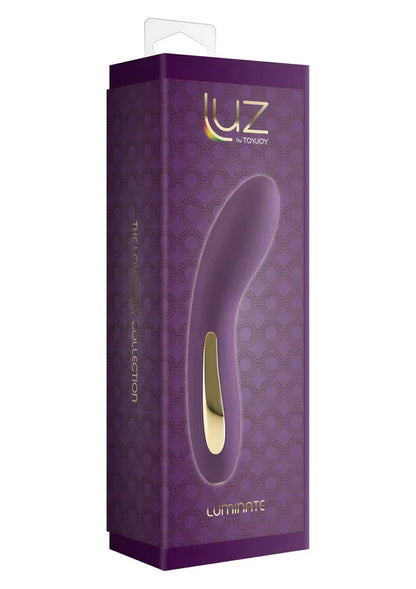 Luminate Vibrator Purple by Luz - Happytoys Sexshop: online sex shop for Feeling Happy & Easy 😊 - Discreet geleverd