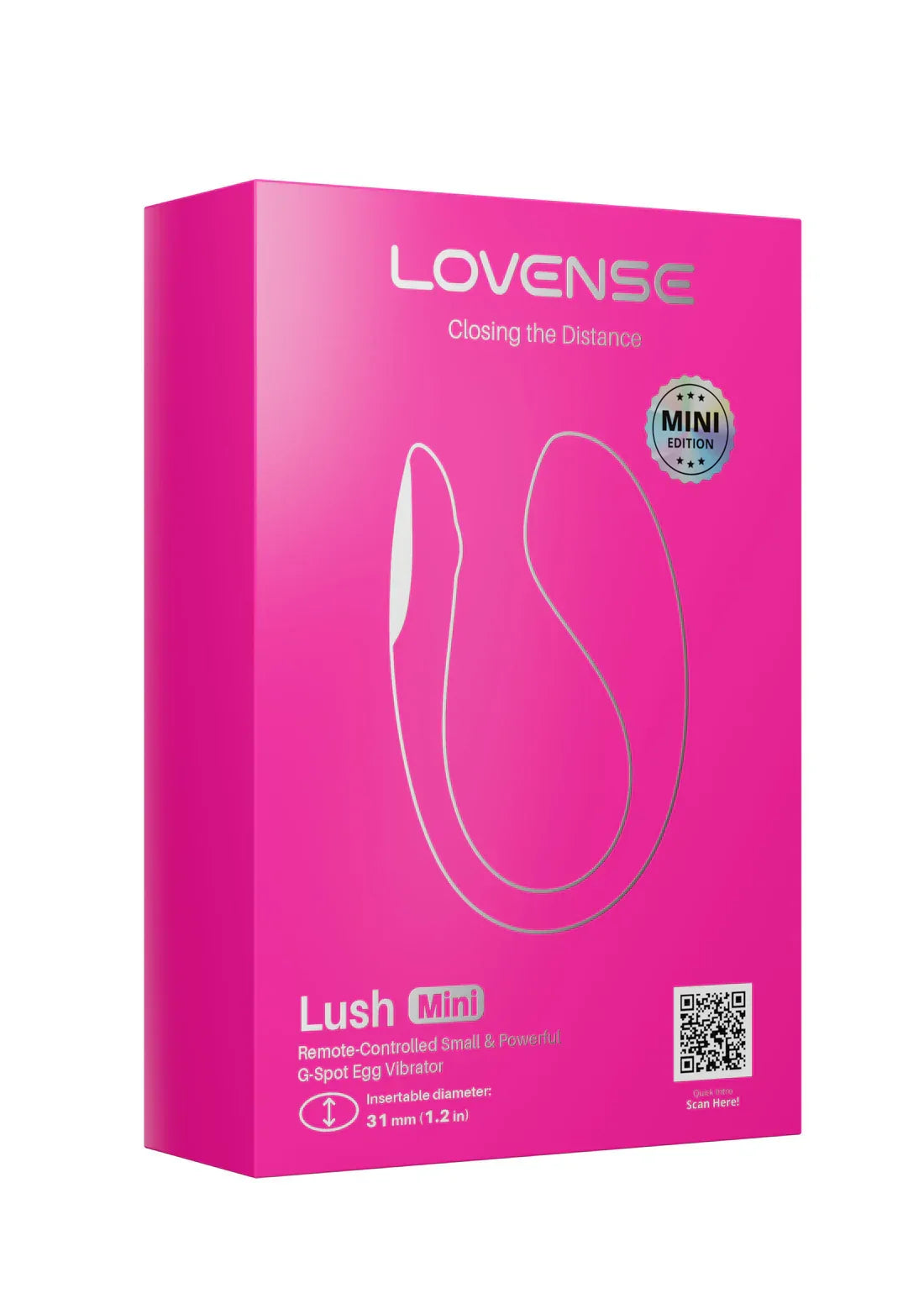 Lush Mini by Lovesense - Happytoys Sexshop: online sex shop for Feeling Happy & Easy 😊 - Discreet geleverd