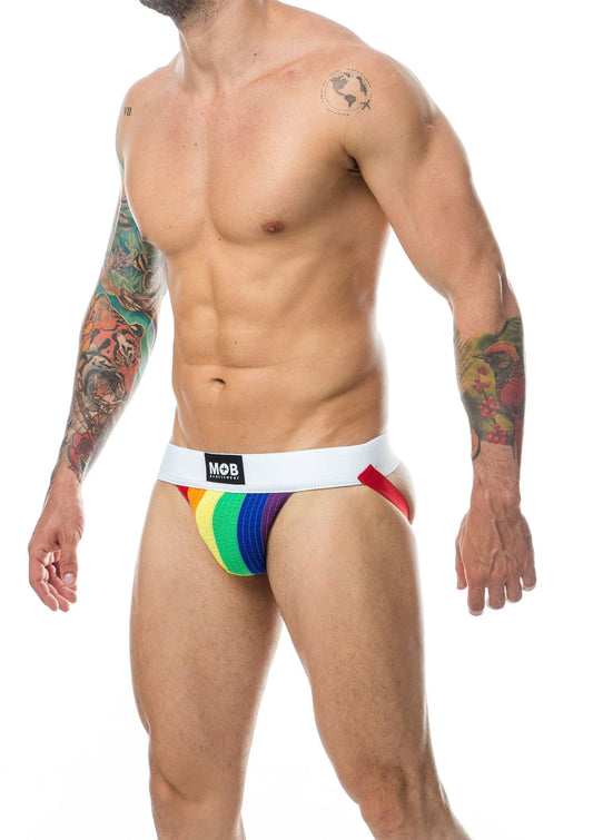 Bestel: MOB Pride Classic Jock by MOB - bij Happytoys: de erotische sex webshop | liever Happy dan Easy ⭐⭐⭐⭐⭐