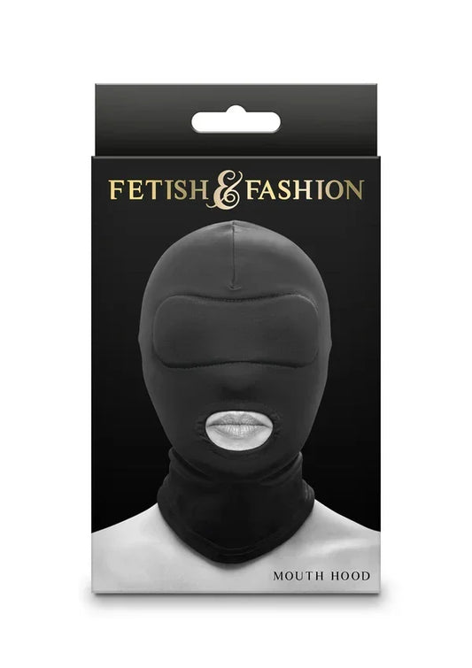 Mouth Hood Black by NS Novelties - Happytoys Sexshop: Toys for Feeling Happy & Easy 😊 - Discreet geleverd