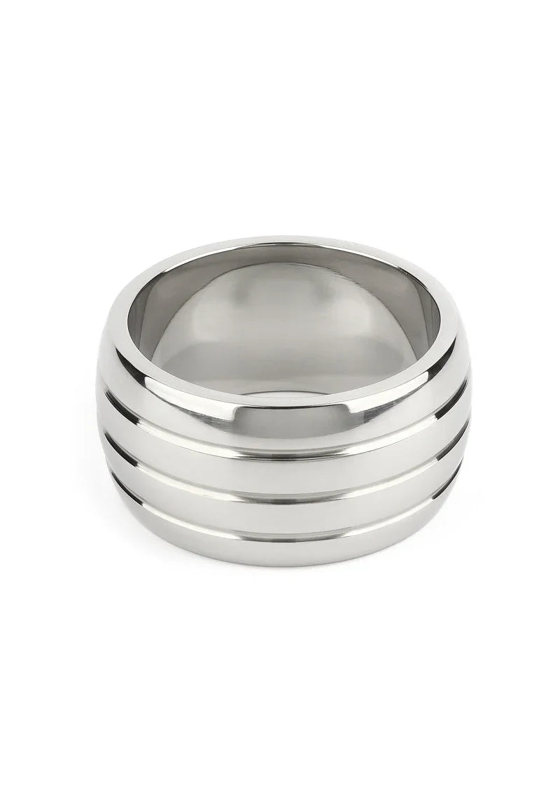 ♂ Mr. Steel Oval Barrel C-Ring 50mm - Happytoys Sexshop: Toys for Feeling Happy & Easy 😊 - Discreet geleverd