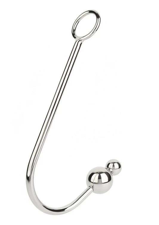 Anal Hook Double Balls 25+40mm by Mr. Steel - Happytoys Sexshop: Toys for Feeling Happy & Easy 😊 - Discreet geleverd