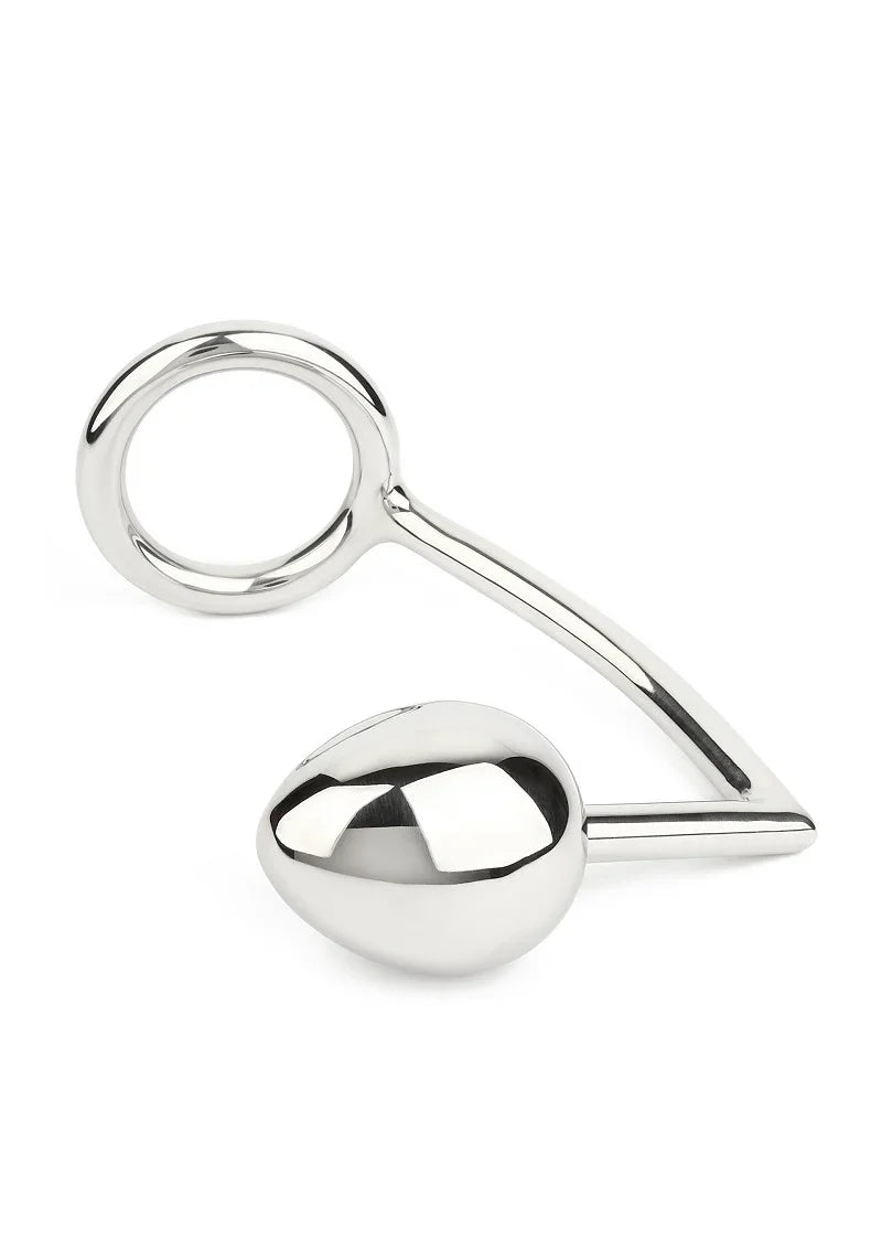 Ass Hitch Egg 45mm/Ring 45mm by Mr. Steel - Happytoys Sexshop: Toys for Feeling Happy & Easy 😊 - Discreet geleverd
