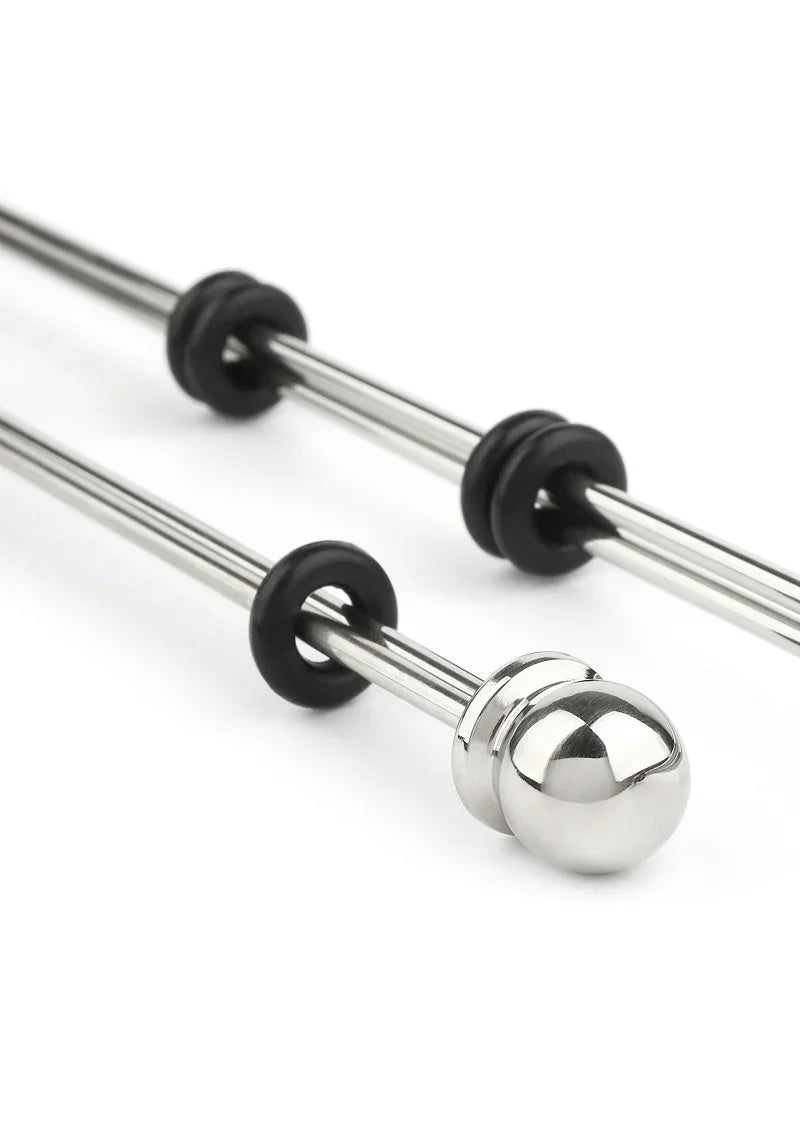 Nipple Sticks with Ball 20cm by Mr. Steel - Happytoys Sexshop: Toys for Feeling Happy & Easy 😊 - Discreet geleverd