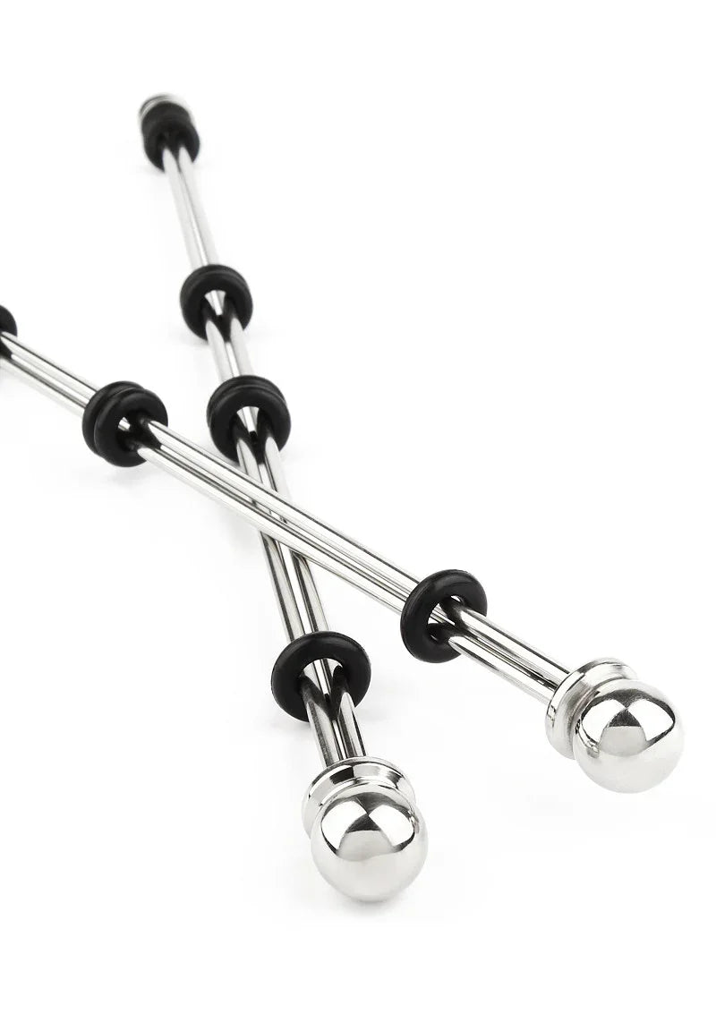 Nipple Sticks with Ball 20cm by Mr. Steel - Happytoys Sexshop: Toys for Feeling Happy & Easy 😊 - Discreet geleverd