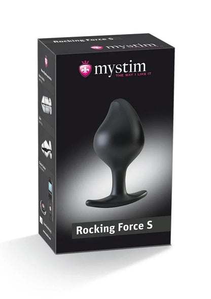 MyStim Buttplug Rocking Force S - Happytoys Sexshop: Toys for Feeling Happy & Easy 😊 - Discreet geleverd