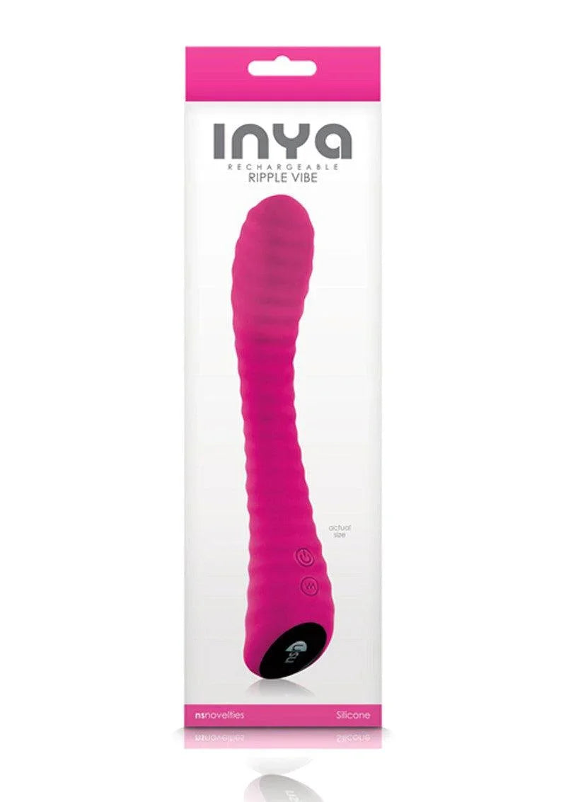 NS Novelties INYA Ripple Vibe - Happytoys Sexshop: Toys for Feeling Happy & Easy 😊 - Discreet geleverd