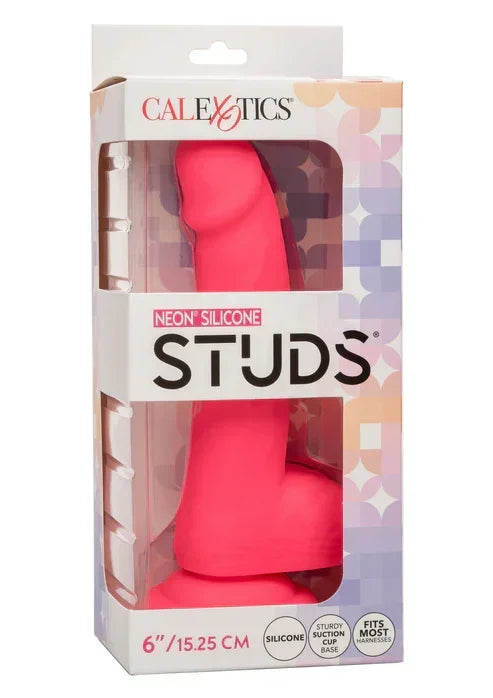 Neon Silicone Studs 6 inch @ CalExotics - Happytoys Sexshop: online sex shop for Feeling Happy & Easy 😊 - Discreet geleverd