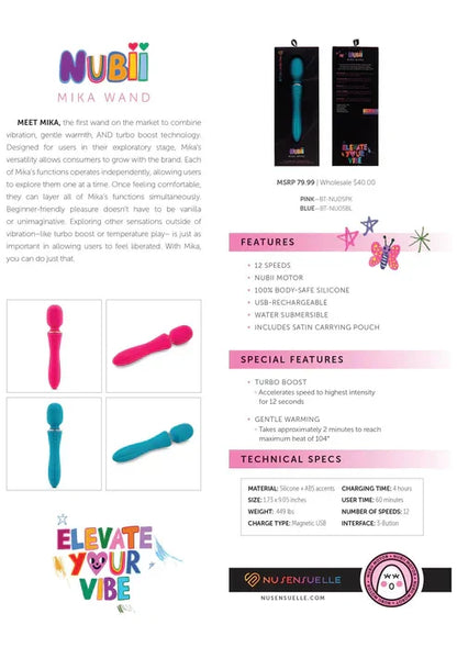 Nubii Mika Wand by NuSensuelle