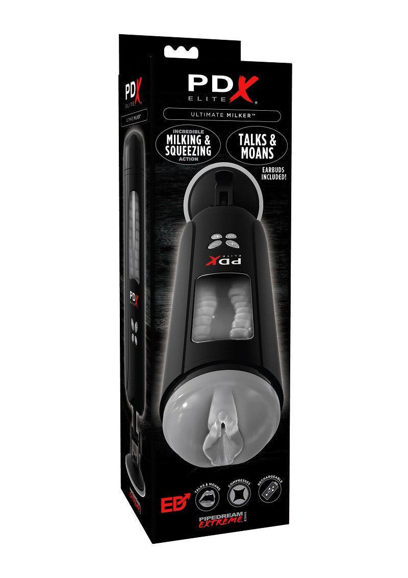 Pipedream PDX Elite Ultimate Milker Masturbator - Happytoys Sexshop: Toys for Feeling Happy & Easy 😊 - Discreet geleverd