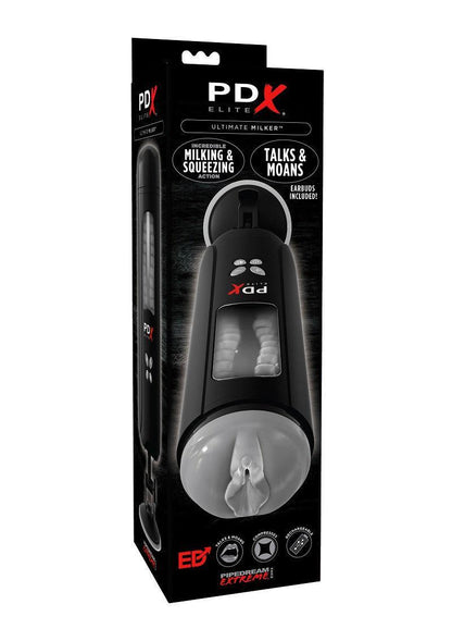 Pipedream PDX Elite Ultimate Milker Masturbator - Happytoys Sexshop: Toys for Feeling Happy & Easy 😊 - Discreet geleverd