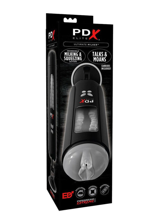 Pipedream PDX Elite Ultimate Milker Masturbator - Happytoys Sexshop: Toys for Feeling Happy & Easy 😊 - Discreet geleverd
