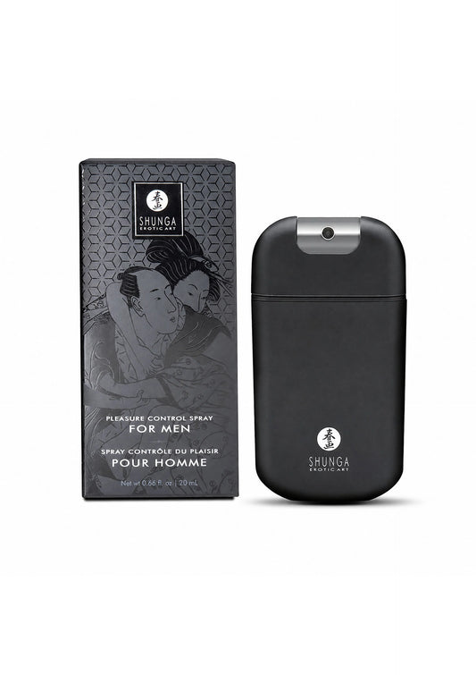 Bestel: Pleasure Control Spray by Shunga - bij Happytoys: de erotische sex webshop | liever Happy dan Easy ⭐⭐⭐⭐⭐