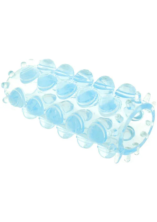 Power Stretchy Sleeve Blue by ToyJoy - Happytoys Sexshop: Toys for Feeling Happy & Easy 😊 - Discreet geleverd