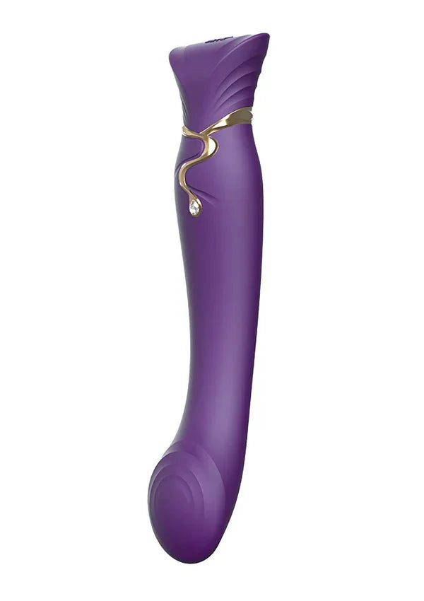 Queen G-Spot Puls Wave Vibrator Purple by Zalo - Happytoys Sexshop: Toys for Feeling Happy & Easy 😊 - Discreet geleverd