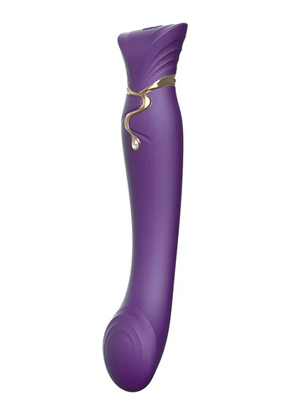 Queen G-Spot Puls Wave Vibrator Purple by Zalo - Happytoys Sexshop: Toys for Feeling Happy & Easy 😊 - Discreet geleverd