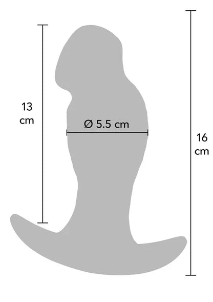 Realistic Buttplug Liquid Silicone 16 cm by Hidden Desire