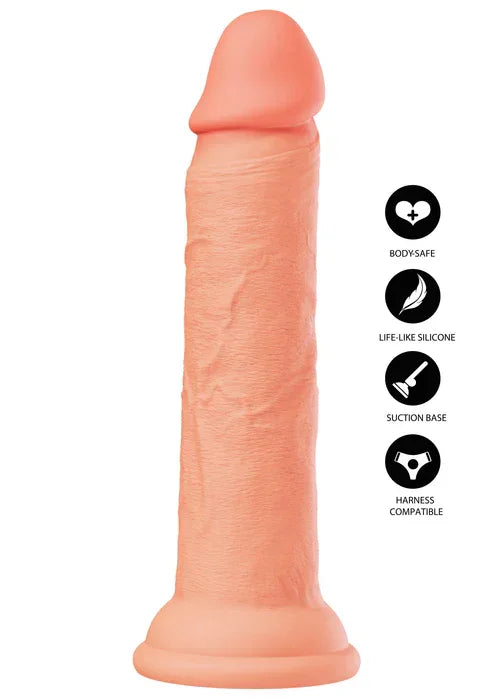 Realistic Dong Liquid Silicone 17 cm by Hidden Desire - Happytoys Sexshop: online sex shop for Feeling Happy & Easy 😊 - Discreet geleverd