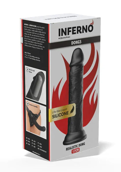 Realistic Dong Liquid Silicone 17 cm by Hidden Desire - Happytoys Sexshop: online sex shop for Feeling Happy & Easy 😊 - Discreet geleverd