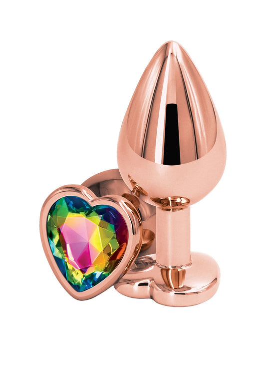 Bestel: Rear Assets Rose Gold Heart M by NS Novelties Rear Assets - bij Happytoys: de erotische sex webshop | liever Happy dan Easy ⭐⭐⭐⭐⭐