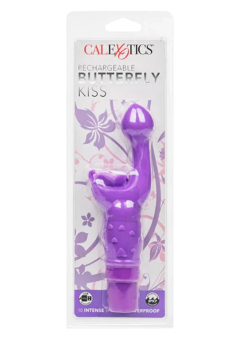 Rechargeable Butterfly Kiss by CalExotics - Happytoys Sexshop: online sex shop for Feeling Happy & Easy 😊 - Discreet geleverd