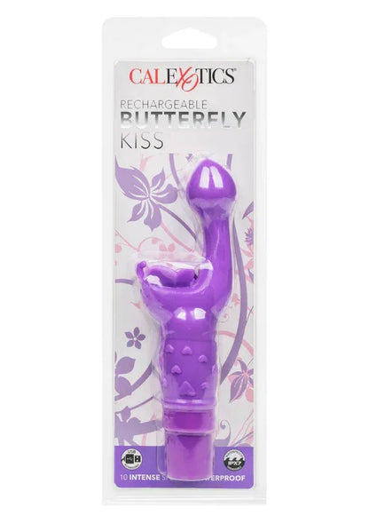 Rechargeable Butterfly Kiss by CalExotics - Happytoys Sexshop: online sex shop for Feeling Happy & Easy 😊 - Discreet geleverd