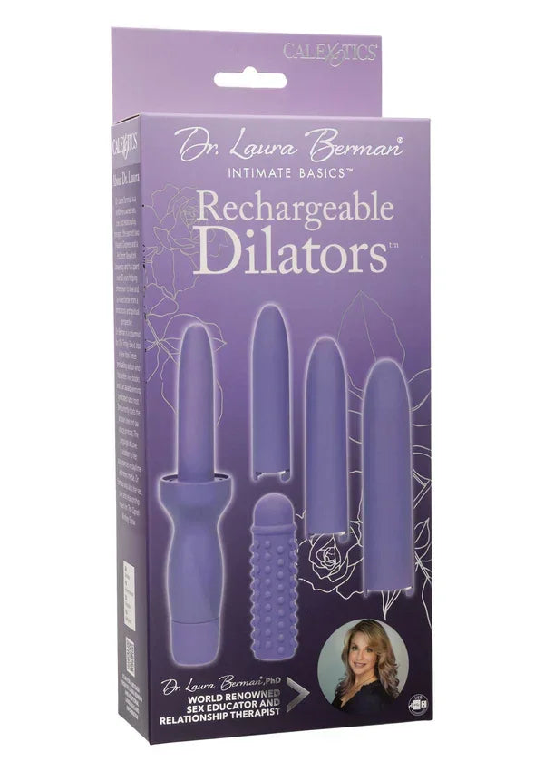 Rechargeable Dilators Set by CalExotics - Happytoys Sexshop: online sex shop for Feeling Happy & Easy 😊 - Discreet geleverd