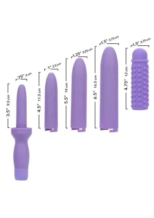 Rechargeable Dilators Set by CalExotics - Happytoys Sexshop: online sex shop for Feeling Happy & Easy 😊 - Discreet geleverd