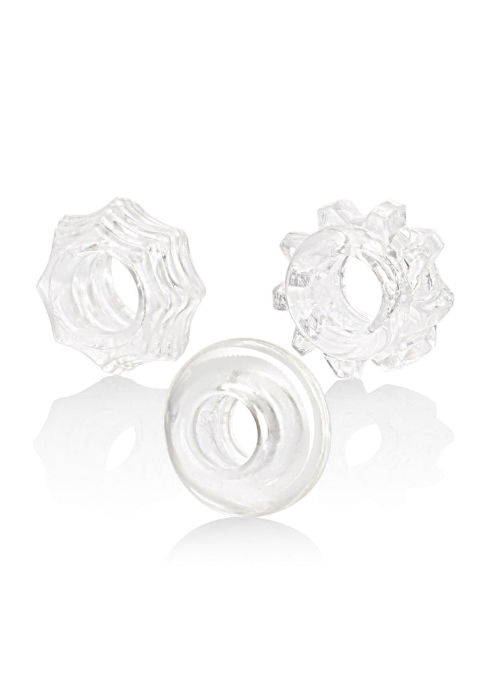 Bestel: Reversible Ring Set by CalExotics Rings - bij Happytoys: de erotische sex webshop | liever Happy dan Easy ⭐⭐⭐⭐⭐