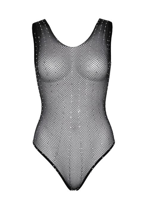 Rhinestone fishnet bodysuit by Leg Avenue - Happytoys Sexshop: Toys for Feeling Happy & Easy 😊 - Discreet geleverd