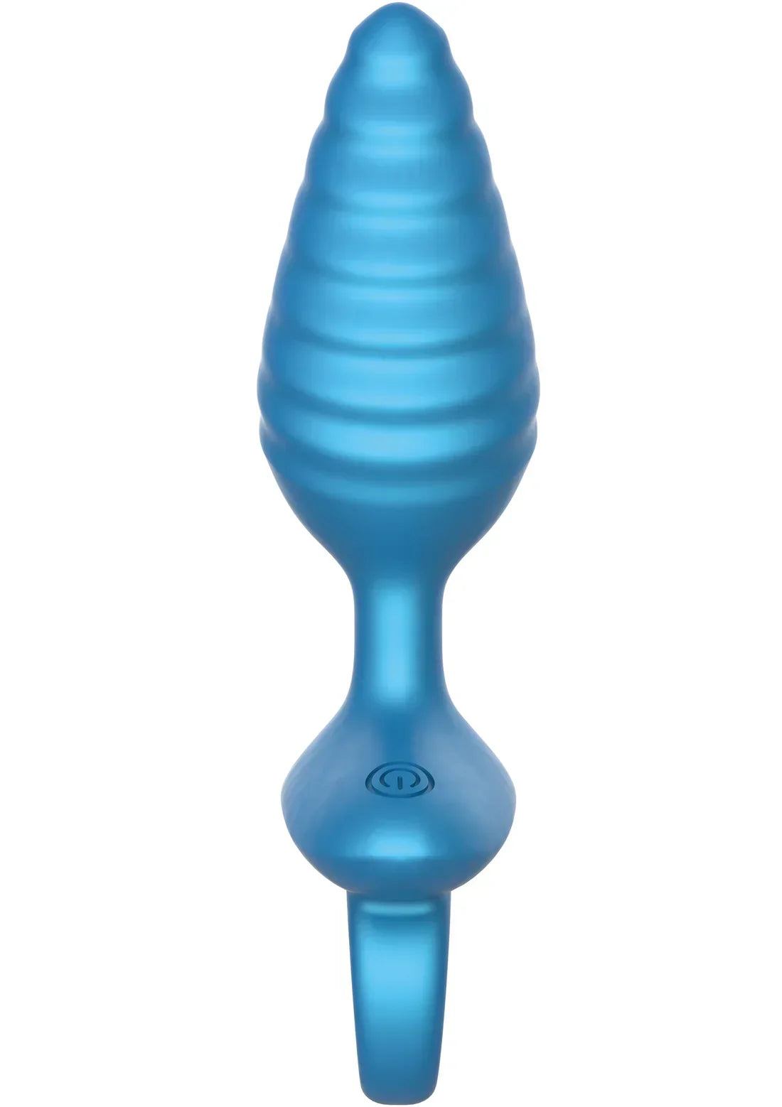 Ribbed Anal Plug Vibrating + Remote by Playhouse