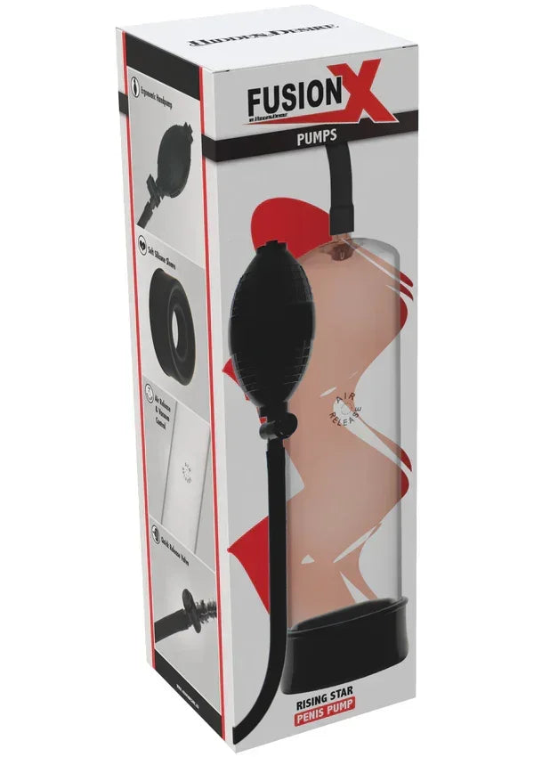 Rising Star Penis Pump Fusion by Hidden Desire - Happytoys Sexshop: online sex shop for Feeling Happy & Easy 😊 - Discreet geleverd