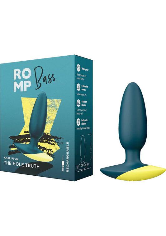 Romp Bass vibrating Anal Plug by Romp - Happytoys Sexshop: Toys for Feeling Happy & Easy 😊 - Discreet geleverd