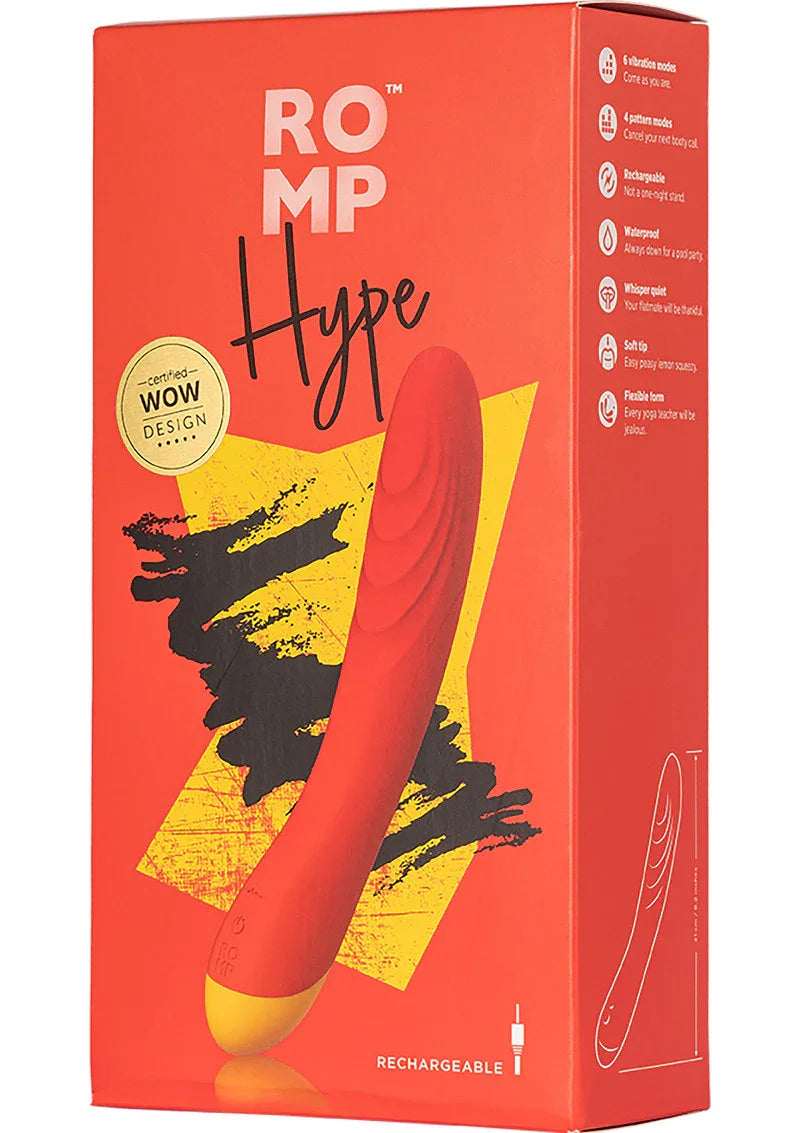 Hype Vibrator by Romp - Happytoys Sexshop: Toys for Feeling Happy & Easy 😊 - Discreet geleverd