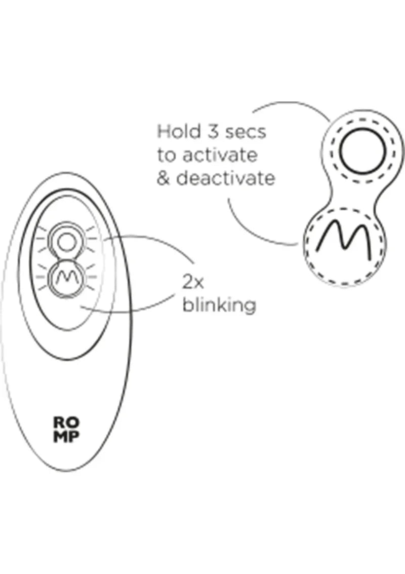 Reverb G-spot Air pressure Vibrator by Romp - Happytoys Sexshop: Toys for Feeling Happy & Easy 😊 - Discreet geleverd